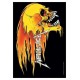 Vlajka Metallica - Skull And Flames