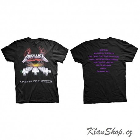 Pánské tričko Metallica - Master Of Puppets