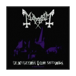 Nášivka Mayhem - De Mysteriis Dom Sathanas