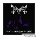 Nášivka Mayhem - De Mysteriis Dom Sathanas
