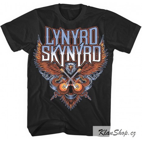 Pánské tričko Lynyrd Skynyrd - Crossed Guitars