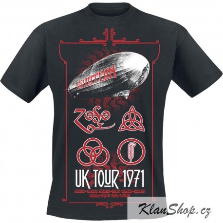 Pánské tričko Led Zeppelin - UK Tour '71
