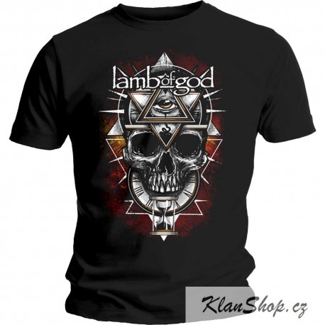 Pánské tričko Lamb Of God - All Seeing Red