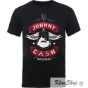 Pánské tričko Johnny Cash - Winged Guitar
