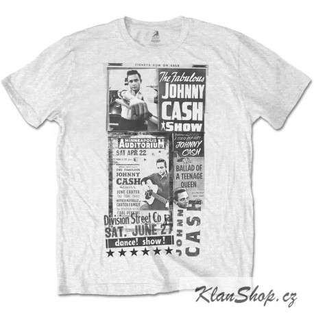 Pánské tričko Johnny Cash - Fabulous Show
