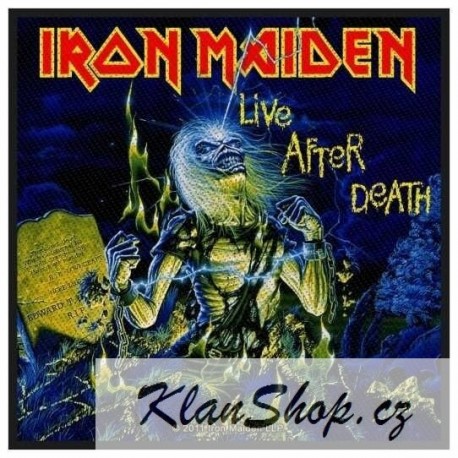Nášivka Iron Maiden - Live After Death