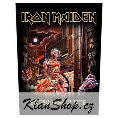 Nášivka Iron Maiden - Somewhere Back In Time