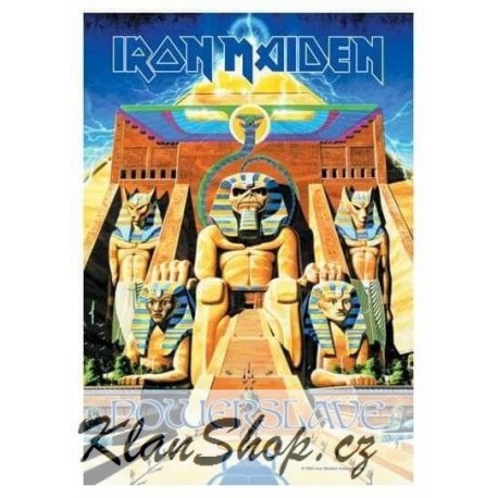 Vlajka Iron Maiden - Powerslave