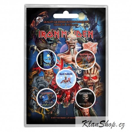 Set Placek Iron Maiden 