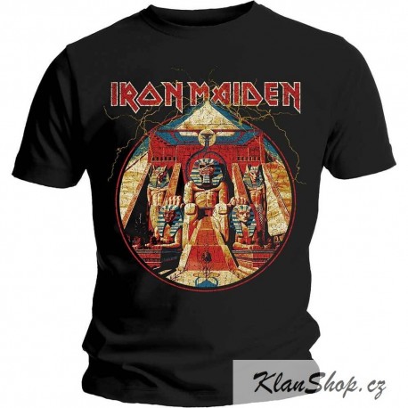 Tričko Iron Maiden - Powerslave Lightning