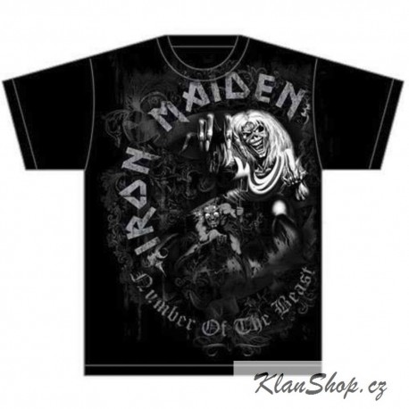 Tričko Iron Maiden - Number Of The Beast