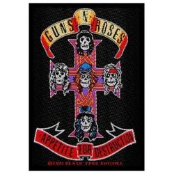 Nášivka Guns N Roses - Apetit For Destruction