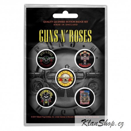 Set Placek Guns 'N Roses - Bullet