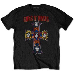 Tričko Guns N Roses - Vintage Cross