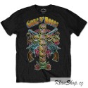 Tričko Guns N Roses - Skull Cross 80s