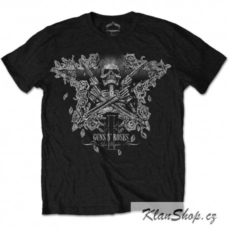 Tričko Guns N Roses - Skeleton Guns