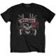Tričko Guns N Roses - Distressed Skull