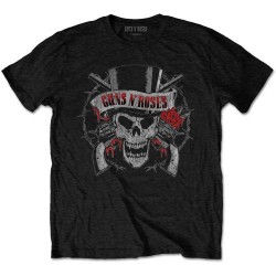 Tričko Guns N Roses - Distressed Skull