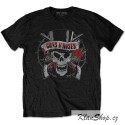 Tričko Guns N Roses - Distressed Skull