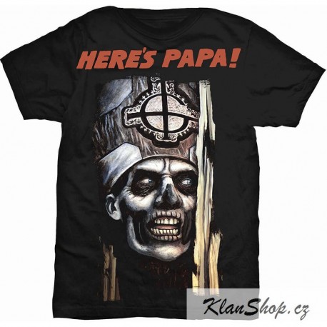 Tričko Ghost - Here's Papa