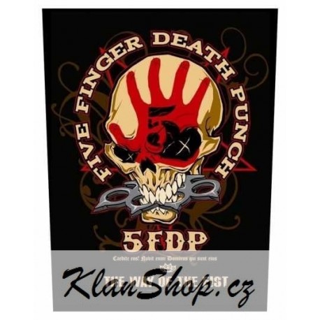 Nášivka Five Finger Death Punch - Way Of The Pist