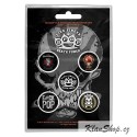 Set Placek Five Finger Death Punch - 5FDP