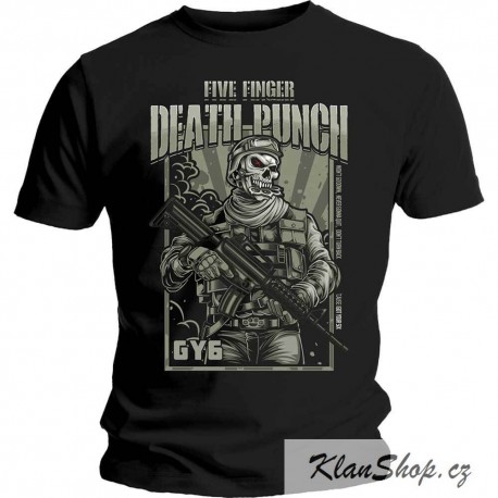 Tričko Five Finger Death Punch - War Soldier