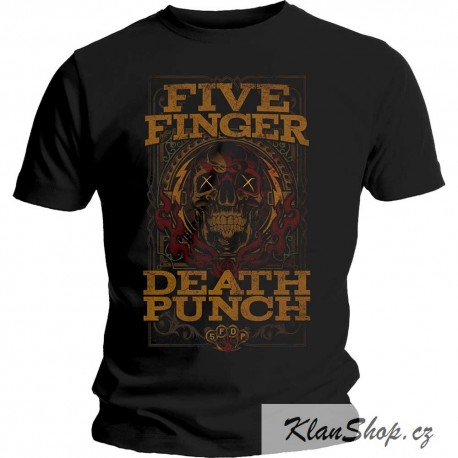 Tričko Five Finger Death Punch - Wanted