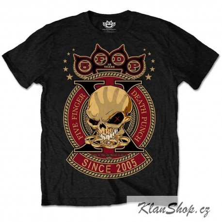 Tričko Five Finger Death Punch - Anniversary X