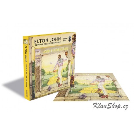 Puzzle Elton John - Goodbye Yellow Brick Road