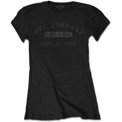 Dámské tričko Def Leppard - Collegiate Logo
