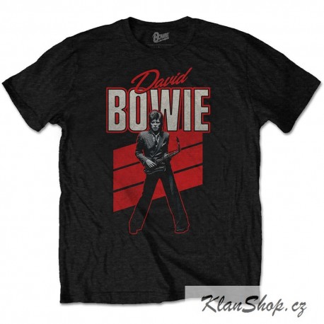 Tričko David Bowie - Red Sax