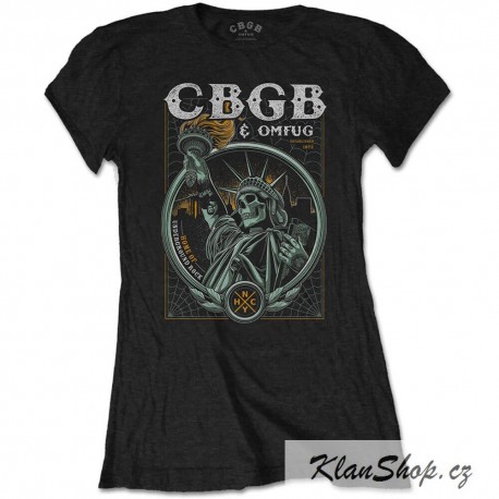 Dámské tričko CBGB - Liberty