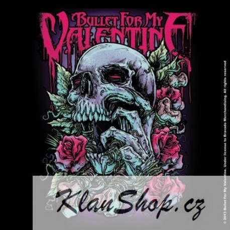 Podtácek Bullet For My Valentine - Skull Red Eyes