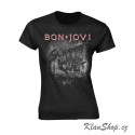 Dámské tričko Bon Jovi - Slippery When Wet
