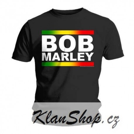 Tričko Bob Marley - Rasta Band Block