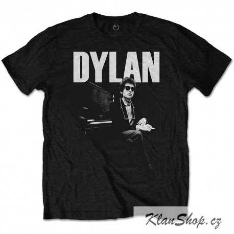 Tričko Bob Dylan - At Piano