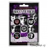 Set Placek Black Veil Brides - Pentagram