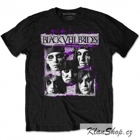 Tričko Black Veil Brides - Grunge Faces