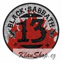 Nášivka Black Sabbath - 13