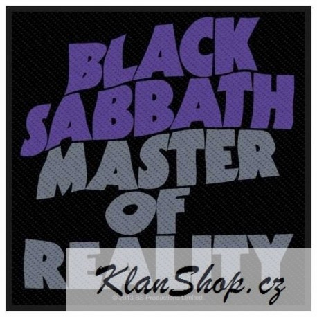 Nášivka Black Sabbath - Master Of Reality