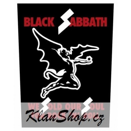 Nášivka Black Sabbath - Sold Our Soul