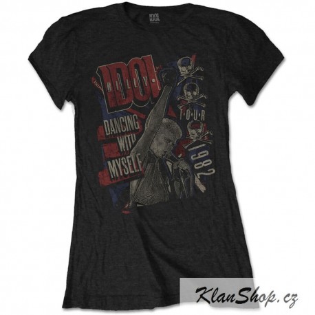 Dámské tričko Billy Idol - Dancing With Myself