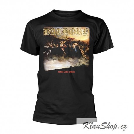 Pánské tričko Bathory - Blood Fire Death