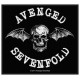 Nášivka Avenged Sevenfold - Death bat