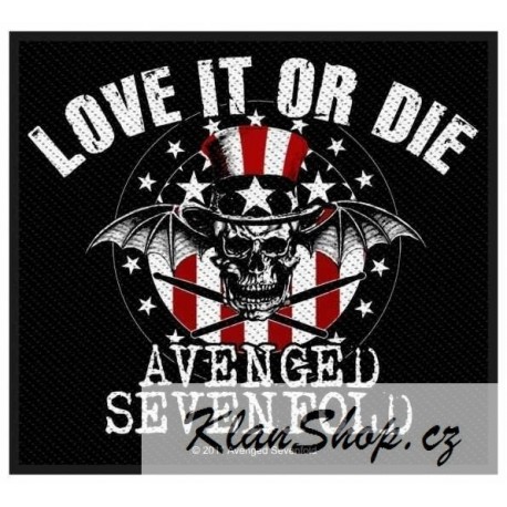 Nášivka Avenged Sevenfold - Love It Or Die