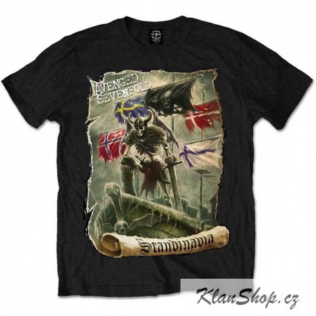 Tričko Avenged Sevenfold - Scandinavia