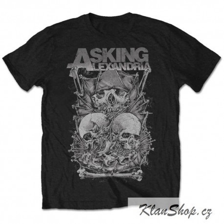 Tričko Asking Alexandria - Skull Stack