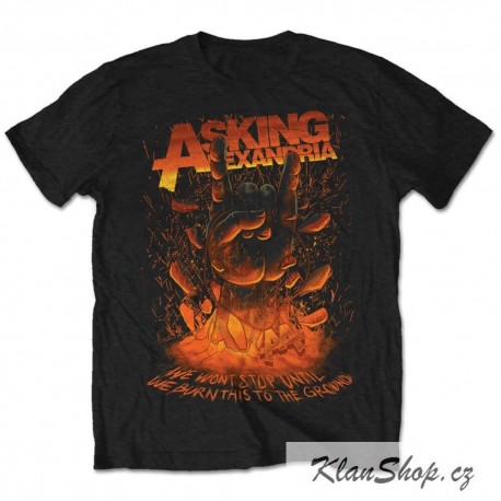 Tričko Asking Alexandria - Metal Hand