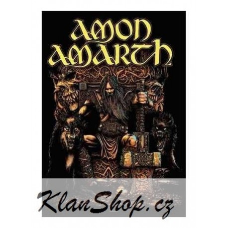 Vlajka Amon Amarth - Glory Of The Great Dead